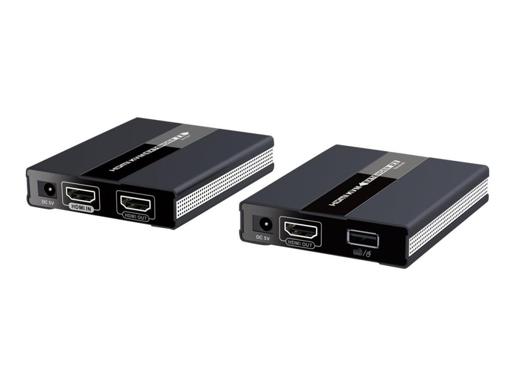 Image TECHLY HDMI KVM EXTENDER über CAT5