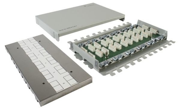 Image TELEGÄRTNER Kabelverbinder Wandmontage Multi 6x VM 8-8 Cat.7