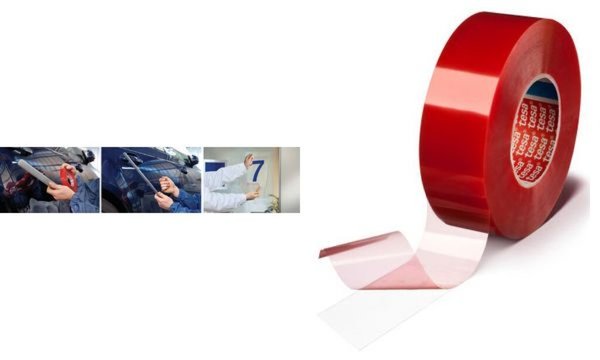 Image TESA Doppelseitiges Klebeband tesa tesafix® 4965 Transparent (L x B) 50 m x 25 