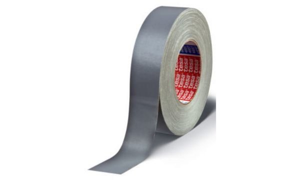 Image TESA Gewebeband 4657, 30 mm x 50 m, grau kunststoffbeschichtetes Spezialgewebe 