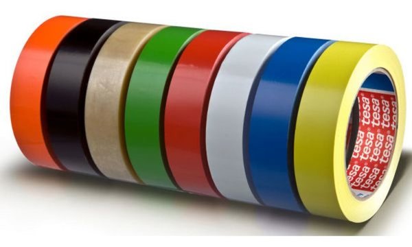 Image TESA Tesafilm 19mmx66m (04104-00076-00) Schwarz PVC