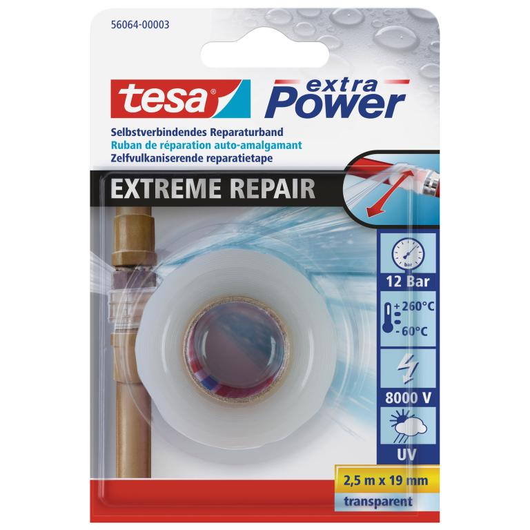 Image TESA extra Power, extreme Repair, 2,5m:19mm, transparent