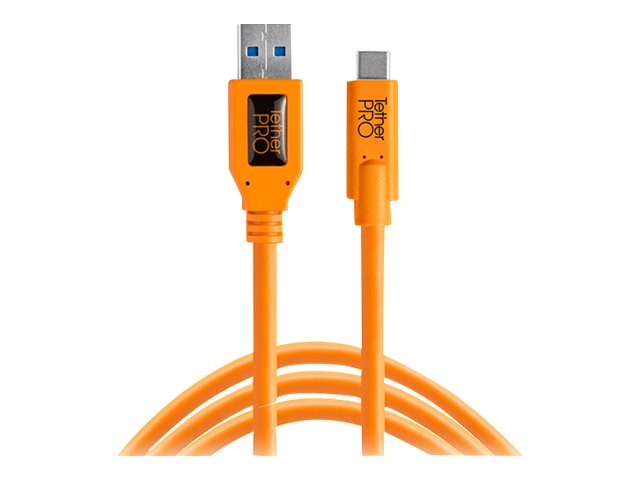 Image TETHER TOOLS USB 3.0 zu USB-C 4,60m orange