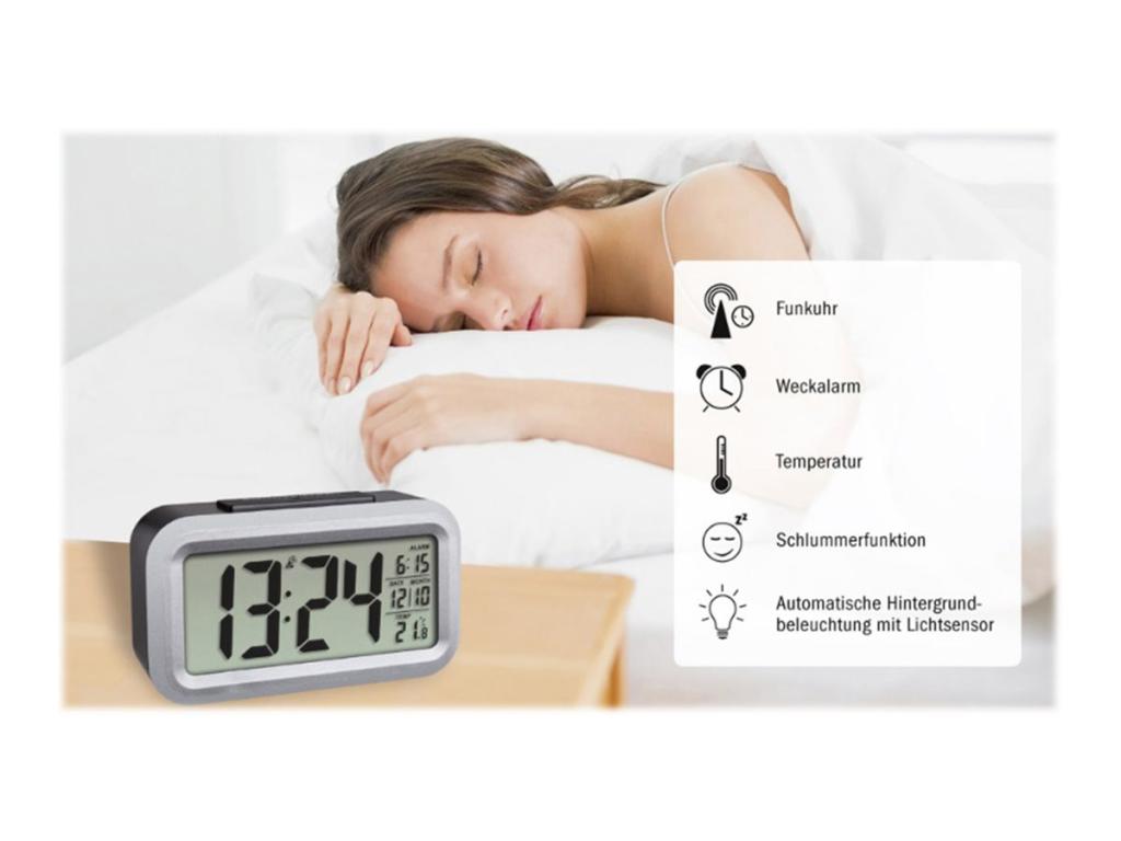 Image TFA-DOSTMANN TFA 60.2553.01 Funkwecker