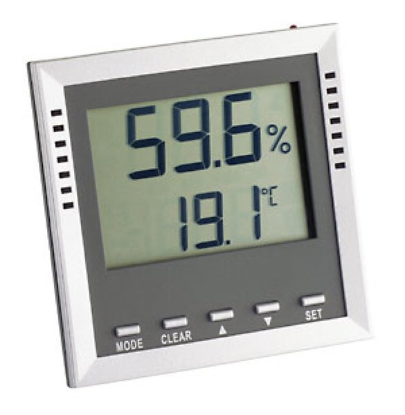 Image TFA 30.5010 Klima Guard Hygrometer grau/silber