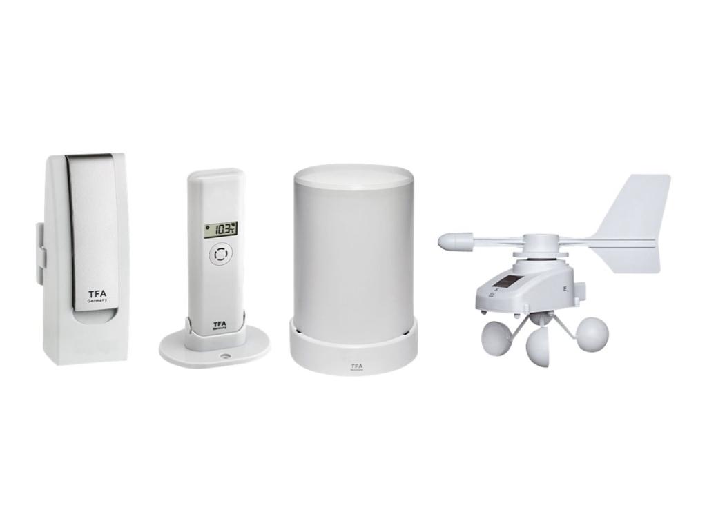 Image TFA DOSTMANN TFA WetterstationSet Klima,Regen,Wind wh | 31.4005.02