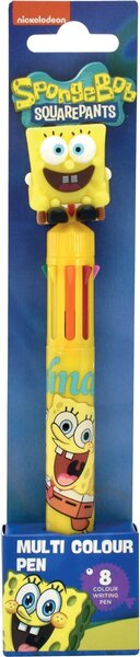 Image BlueSky Mehrfarben-Kugelschreiber SpongeBob - Stift gelb Schreibfarbe farbsortiert, 1 St.
