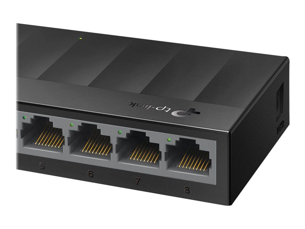 Image TP-LINK LiteWave 8-Port Gigabit Desktop Switch, 8 Gigabit RJ45 Ports