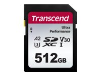 Image TRANSCEND 512GB SD Card UHS-I U3 A2 Ultra Performance