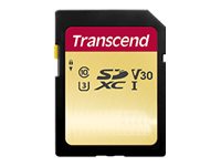 Image TRANSCEND 64GB UHS-I U3 SD card MLC