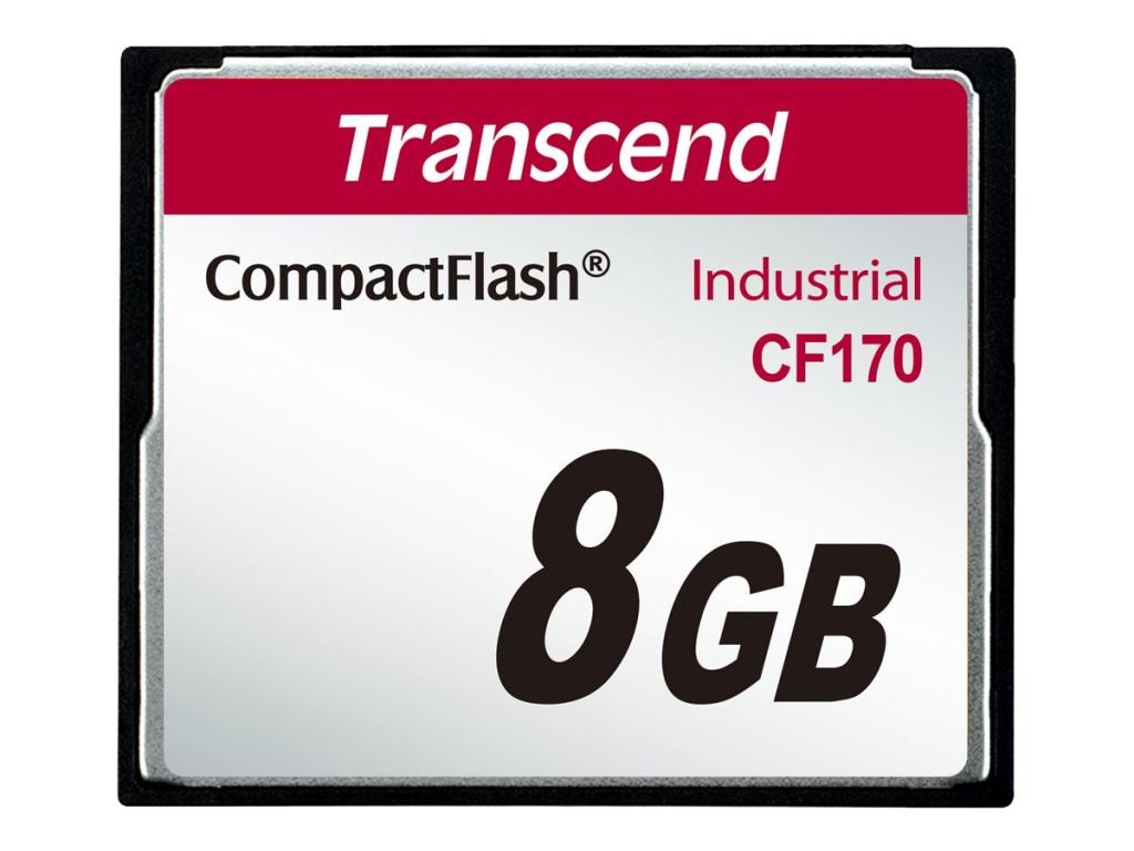 Image TRANSCEND CF Card 8GB (170x) Industrial