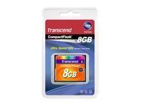 Image TRANSCEND Compact Flash Card 8 GB Transcend 133x
