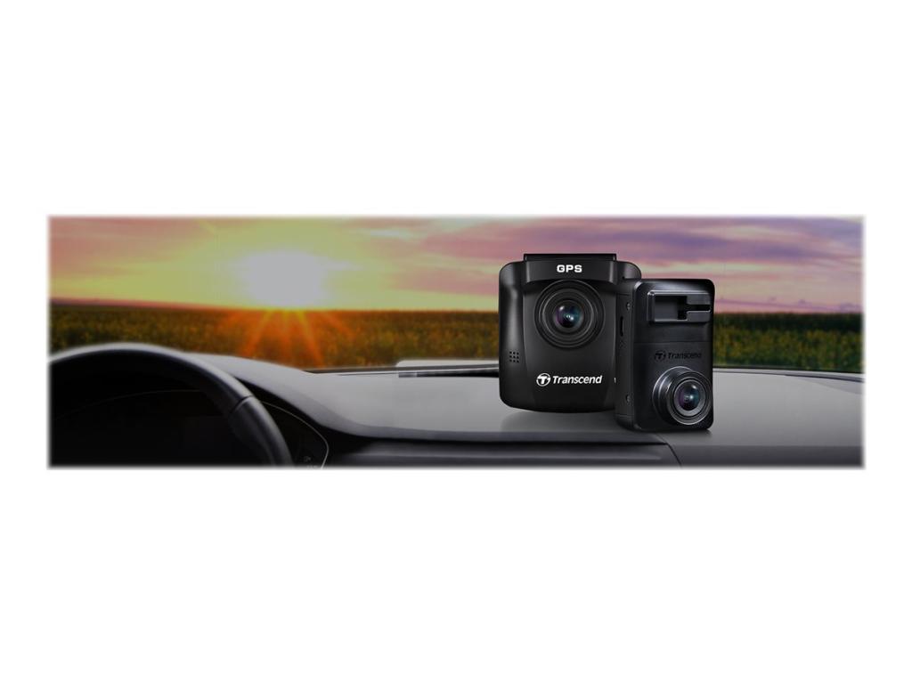 Image TRANSCEND DrivePro 620 Dual Dashcam 32GBx2 Dual Camera 1080P Sony Sensor GPS