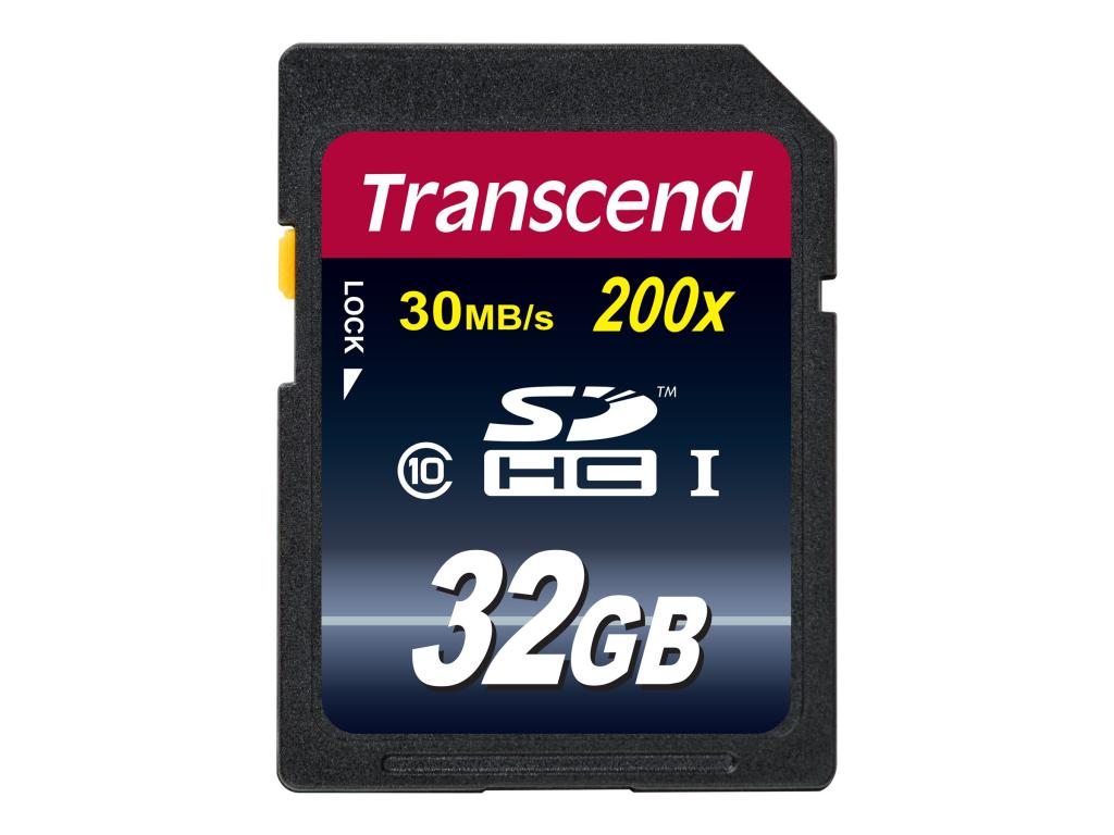 Image TRANSCEND SDHC CARD 32GB (CLASS 10) MLC