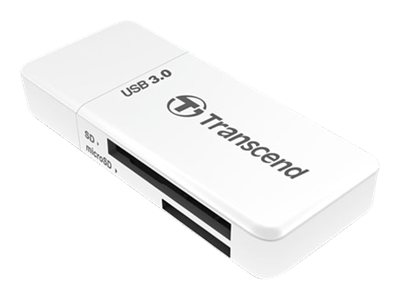 Image TRANSCEND USB3.0 SD/microSD CardReader Weiss