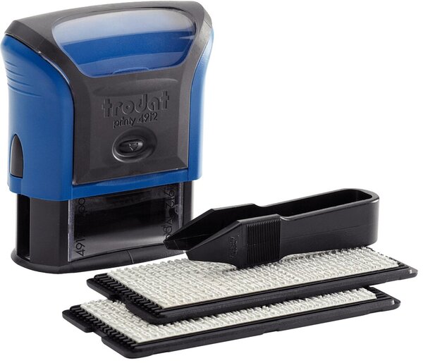 Image TRODAT Textstempel 43145 Schwarz 47 x 18 mm (B x H)