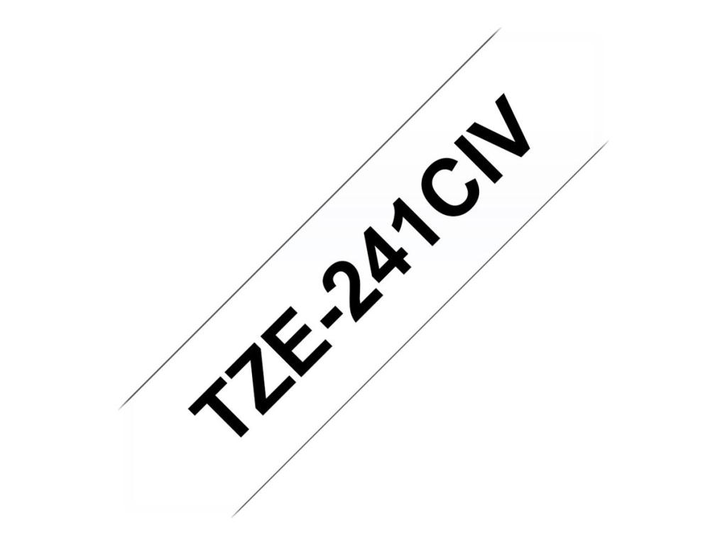 Image TZE-241CIV LAMINATED TAPE 18mm