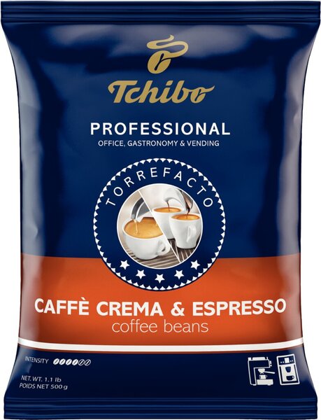 Image Tchibo Professional Caffè Crema und Espresso, 500g, ganze Bohne.