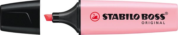 Image Textmarker Stabilo Boss Original 2-5mm Pastel rosiges Rouge