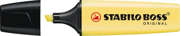Image Textmarker Stabilo Boss Original 2-5mm Pastel pudriges gelb