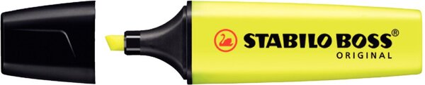 Image Textmarker Stabilo Boss Original 2-5mm gelb nachfüllbar