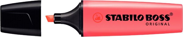 Image Textmarker Stabilo Boss Original 2-5mm rot nachfüllbar