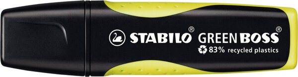 Image Textmarker Stabilo Green Boss 2-5mm gelb