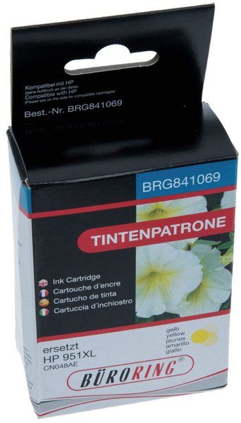 Image Tintenpatrone 951XL gelb für HP Office Jet Pro 8600 e, 8600Plus e-