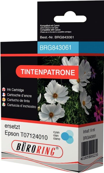 Image Tintenpatrone cyan für Epson Stylus D78,92,120,120 Network
