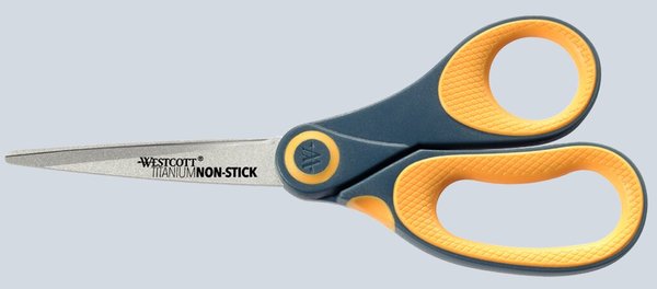 Image Titan Schere Softgrip Non Stick, 20,4 cm, rostfrei, mit Präzisions-