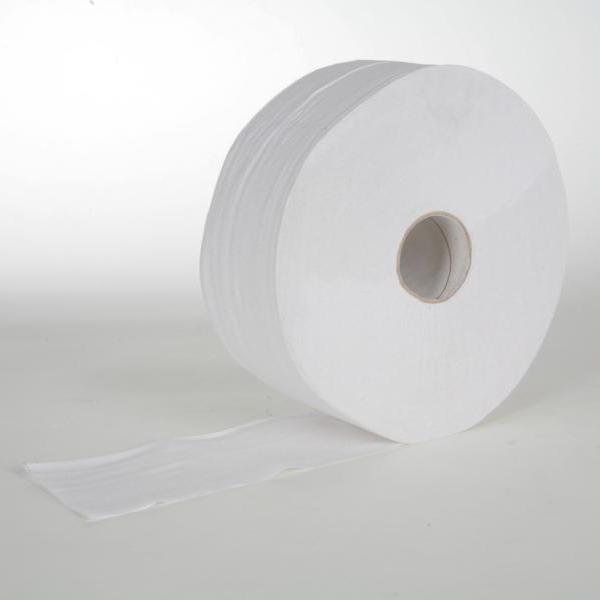 Image Toilettenpapier Großrolle 2-lagig, T-75 weiß, 300 m, perforiert, "Multi-Rolle", 1670 Blatt/Rolle | 6 Rollen/Sackpassend für Spender: 70153, 70138