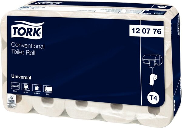 Image Toilettenpapier Universal 2-lagig, mit Prägung, weiß