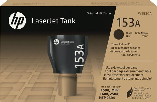Image Toner Cartridge 153A, schwarz für HP LaserJet Tank 1502, 1602