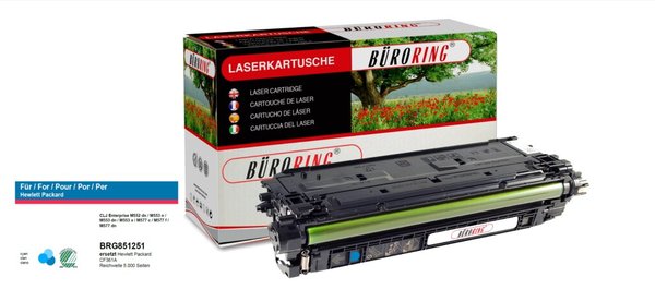 Image Toner Cartridge cyan, # CF361A für Color LaserJet Enterprise