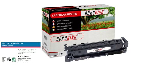 Image Toner Cartridge schwarz, # CF400X für Color LaserJet Pro M252/-270/