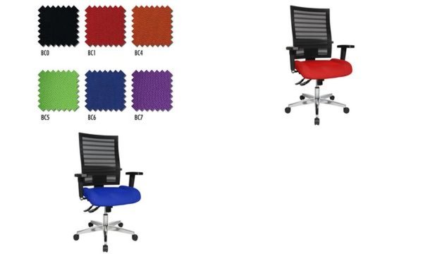 Image Topstar Bürodrehstuhl P 91 NET, r ot (77240127)