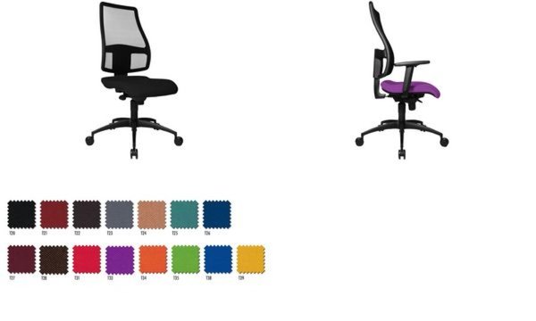 Image Topstar Bürodrehstuhl Synchro Net , violett (76500253)