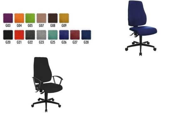 Image Topstar Bürodrehstuhl Trendstar 10 , anthrazit (70570078)