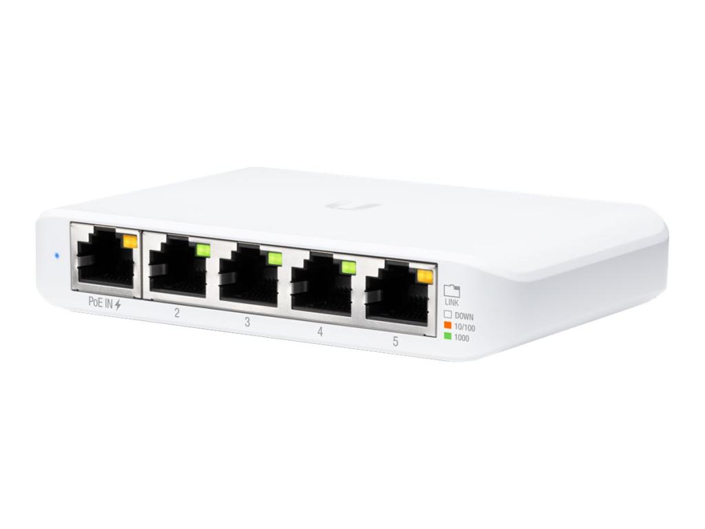 Image UBIQUITI NETWORKS Ubiquiti UniFi Switch USW Flex Mini - Switch - Smart - 4 x 10