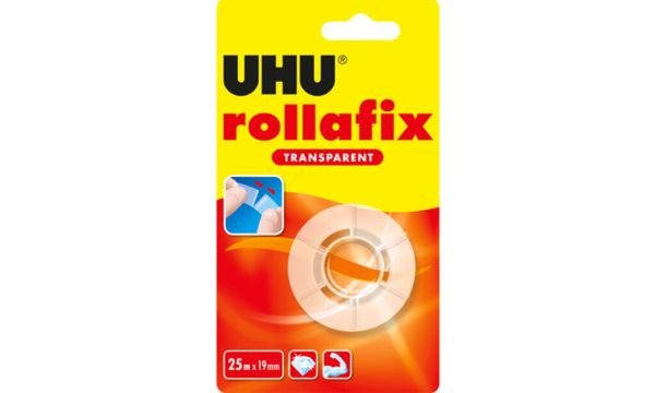 Image UHU Klebefilm rollafix transparent, 19 mm x 25 m (5664598)