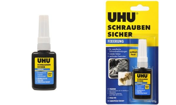 Image UHU Spezialkleber SCHRAUBENSICHER, 11 g Tube (5664519)