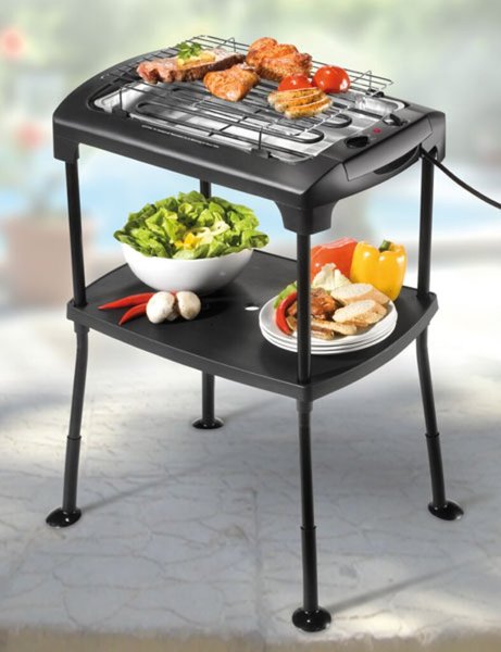Image UNOLD 58550 Black Rack Barbecue Grill
