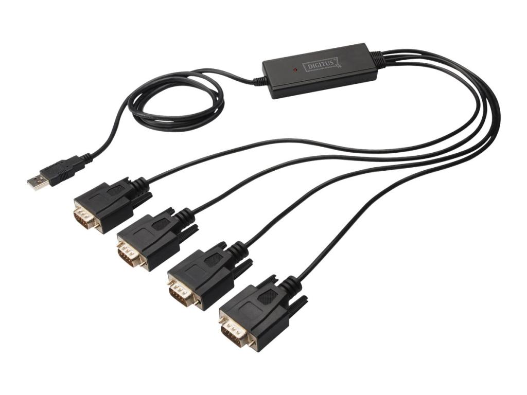 Image USB 2.0 to RS232*4 Cable