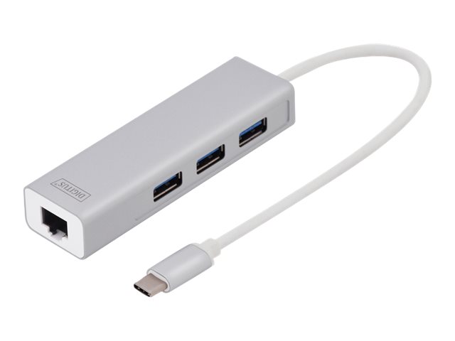 Image USB C 3.0 Hub m.Gigabit Eth.