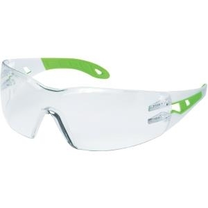 Image UVEX 9192725 Schutzbrille/Sicherheitsbrille Grün - Weiß (9192725)