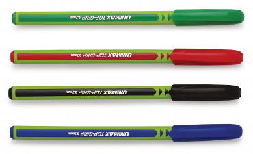 Image Kugelschreiber - Softtouch-Gehäuse, Strichstärke: 0,45mm, schnell trocknende Tinte, Farbe: farblich sortiert - 30 Stück