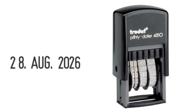 Image trodat Datumstempel Printy Dater 48 10, selbstfärbend (62514810)