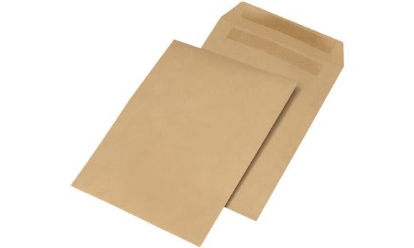 Image MAILmedia Versandtaschen DIN B4 ohne Fenster braun 250 St.