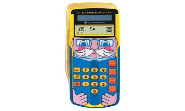 Image TEXAS INSTRUMENTS Schulrechner Litt le Professor Solar (5215151)