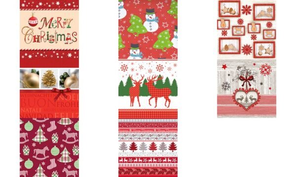 Image PAPSTAR Weihnachts-Motivservietten X-mas Ribbon (6485039)